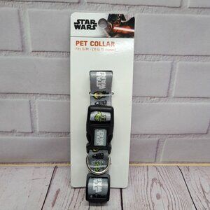 Disney Star Wars All Over Graphics Pet Collar S/M 11"-19"